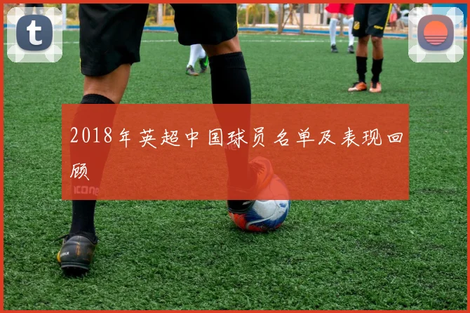 2018年英超中国球员名单及表现回顾